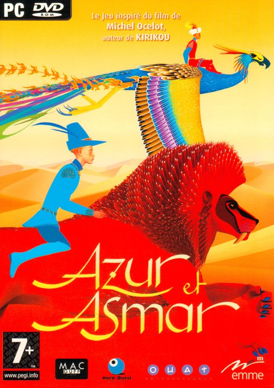 Azur & Asmar box art for Playstation 2